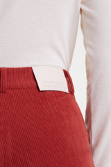 Brown/Burgundy Corduroy Pants