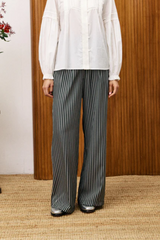 Aster Green Stripe Pant