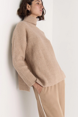 Bromely Relaxed Camel Pants