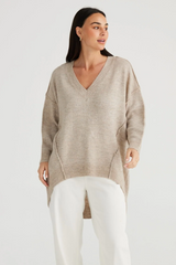 Natural Wiltshire Knit Sweater