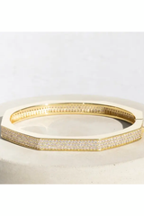 Octavia Bangle- 14K Gold Plate