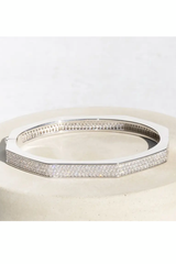 Octavia Bangle- Sterling Silver