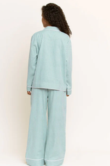 Jade Mint Stripe Pajamas