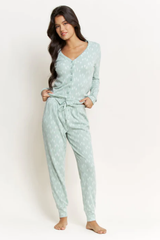 Ice Mint Christmas Tree Pajamas