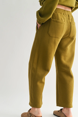 Camo Green Off-Duty Wide Leg Lounge Pants