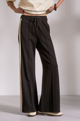 Black/Natural Track Pant