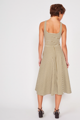 Basil/Cream Audrey Sleeveless