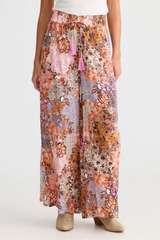 Orange Print Freedom Pant