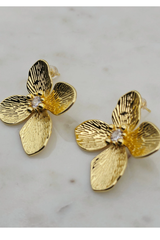 Gold Filled Open Heart Earring
