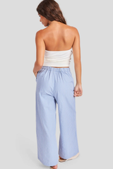 Blue Ivory Windows Down Pants