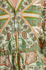 Green kimono Dress