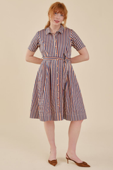 Dawn Retro Stripe Dress