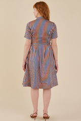 Dawn Retro Stripe Dress