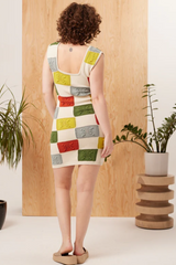 Lottie Bright Checkered Dress