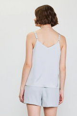 Dove Grey Double Strap Cami