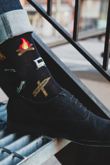 Happy Camper Bamboo Men’s Crew Socks