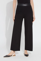 Denver Hi Waist Wide Leg Ponte Pant