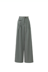 Aster Green Stripe Pant