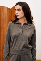 Chedid Taupe Sweater