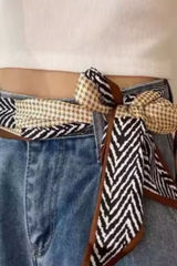 Silky Kerchief for Hair and Neck and Beyond