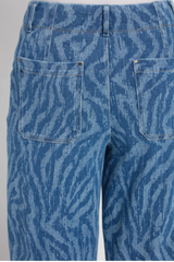 Current Ripples Leo Palazzo Denim