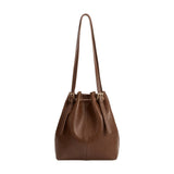 Sally Espresso Vegan Shoulder Bag