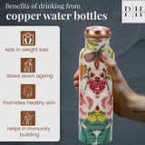 Flower Copper Bottle (1L)