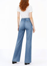 Quinn Wide Leg Trouser Denim Pants