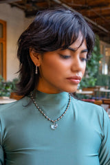 Die Heart Necklace - Stainless Steel