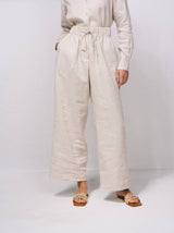 Beige Linen pants
