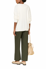 Olive Barrel Pant