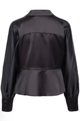 Black Collar Shirt