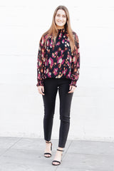 Black Side Zipper Pants