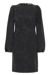 Black Kalika Denim Dress