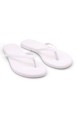 White Flip Flops