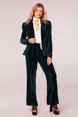 Pine Slendora Crush Velvet Pants