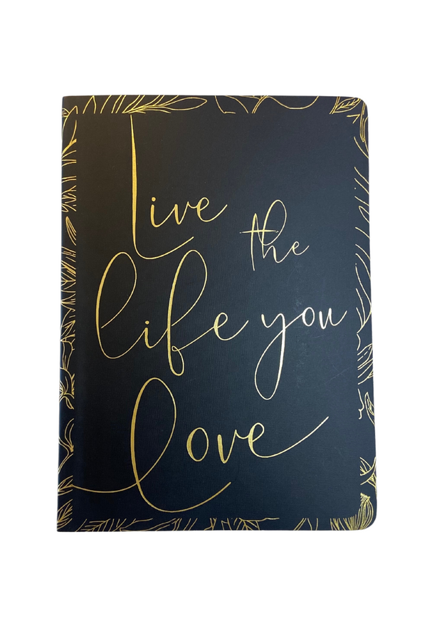 Luxe Botanical-Live The Life Softcover Guided Journal