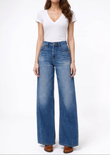 Kallie Relaxed Curve Denim Pants