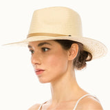Handwoven Ivory Toyo Straw Panama