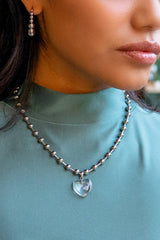 Die Heart Necklace - Stainless Steel