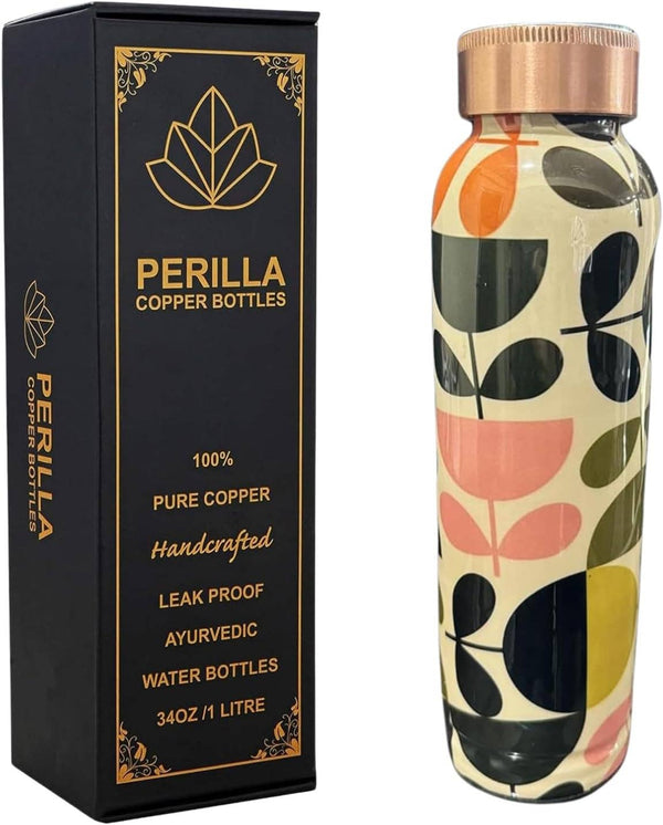 Pure Copper Water Bottle 34 Oz