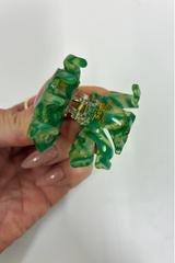 Mini Leaf Claw Clip