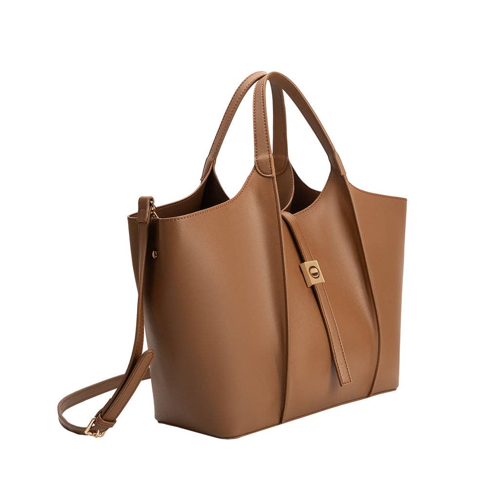 Malia Mocha Vegan Tote Bag Pre-Order 10/15 – April Blooms