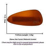 Dopamine Color Acetate Side Bang Hair Clip