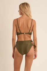 Khaki Swimwear Top