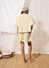 Pale Yellow Cosimo Top
