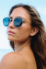 Easton Gold / Smoke Polarized Lens