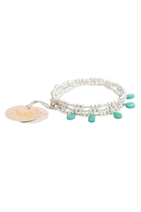 Metal Wrap - Timeless/Turquoise/Silver