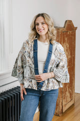 Tiffany Print Cardigan