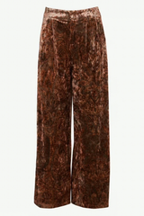 Khaki Printed Pants